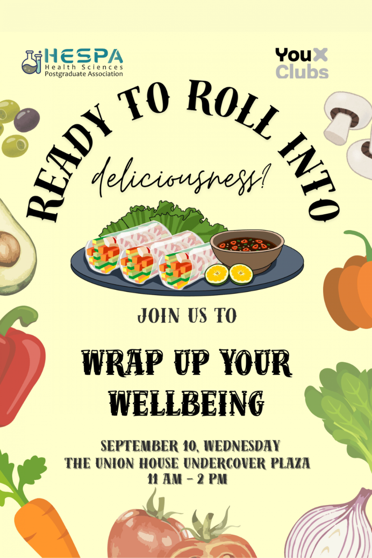 Wrap up your wellbeing poster