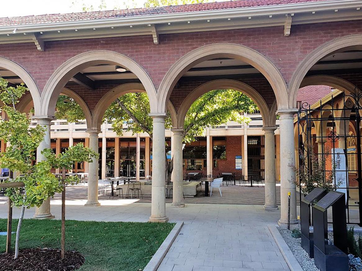 Cloisters at the North Terrace campus