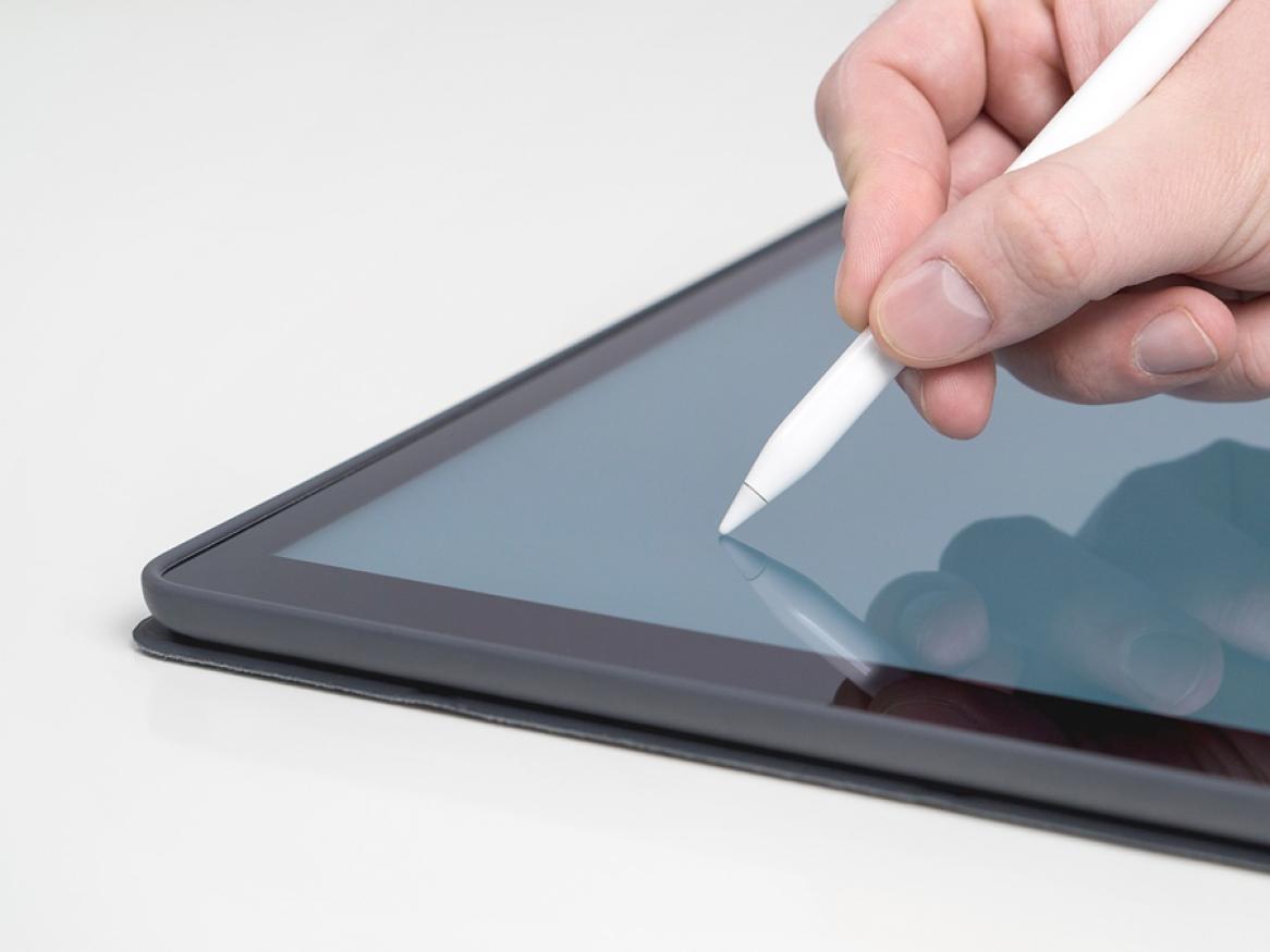 iPad and apple pencil