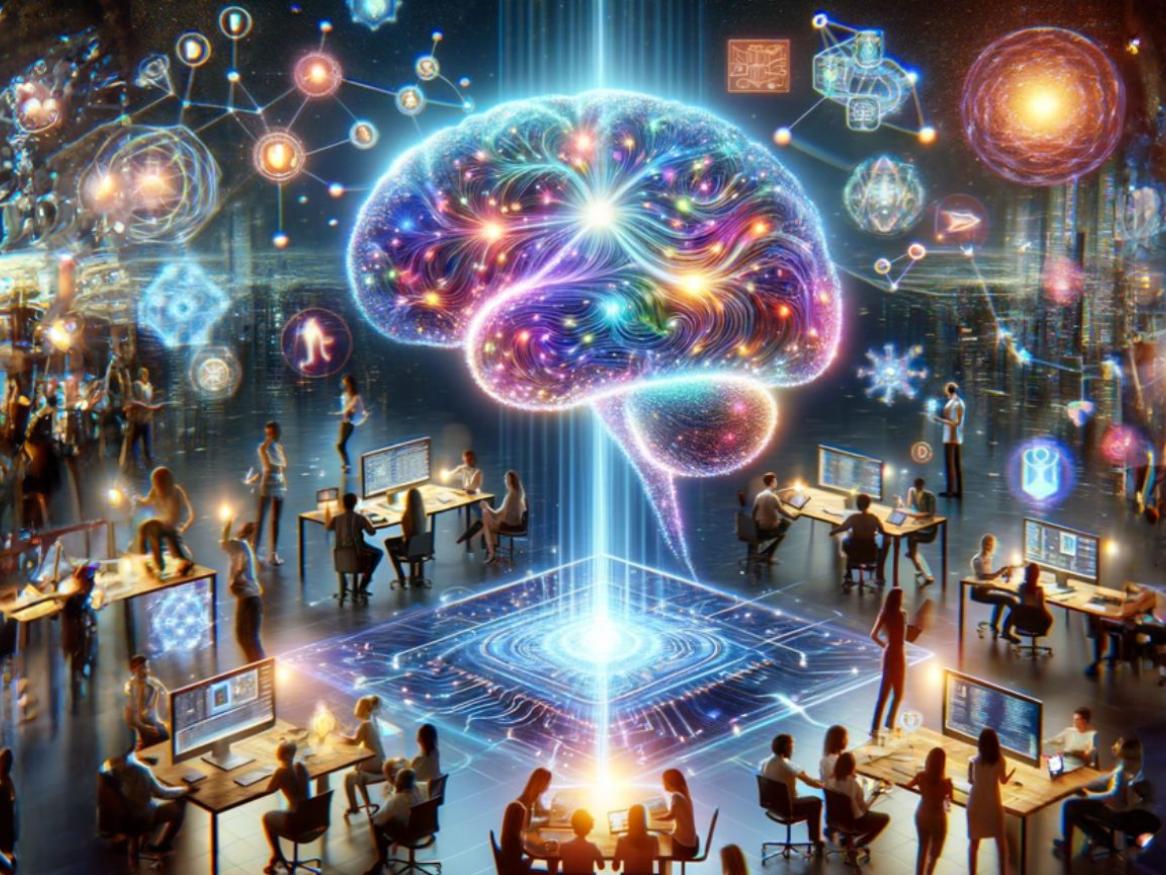 image of AI brain
