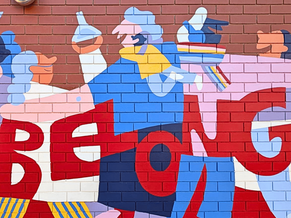 You Belong mural