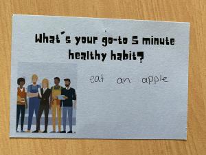 Tip: eat an apple