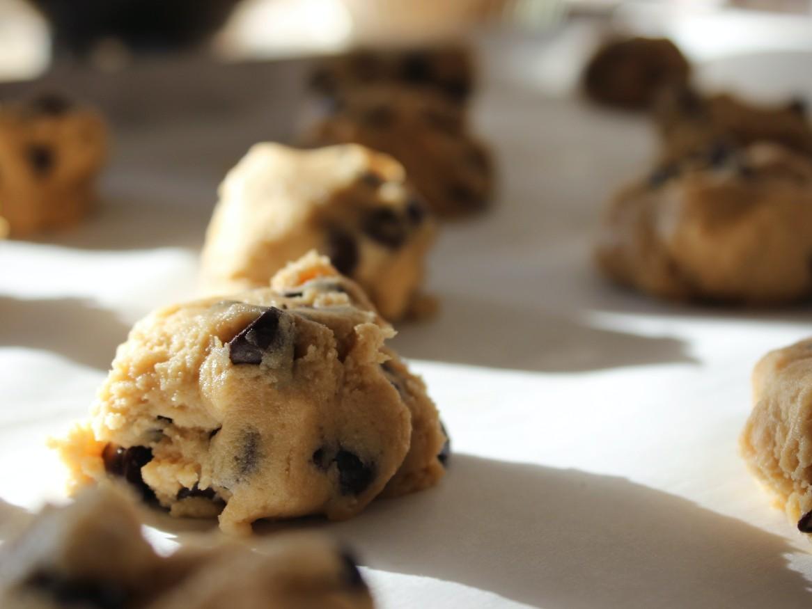 Chocolate chip cookie dough