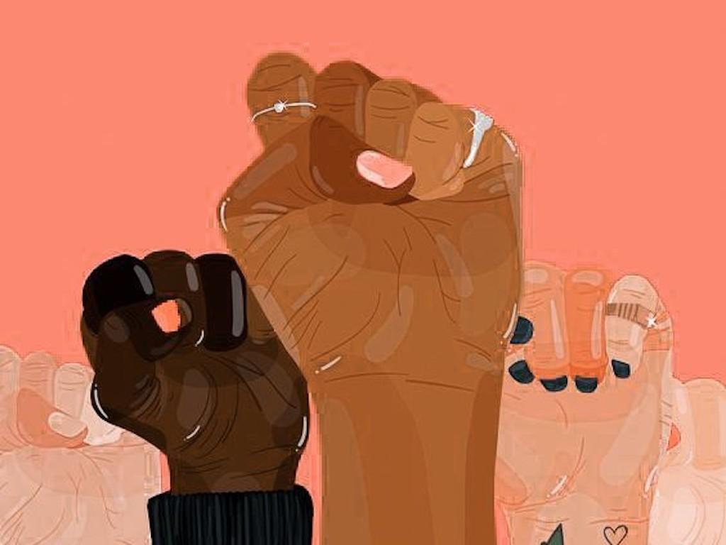 Empower women graphic art