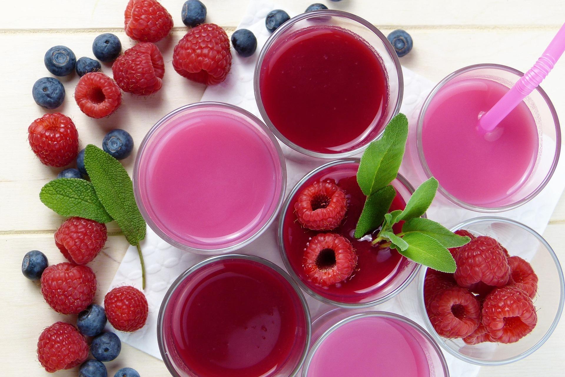 Raspberry smoothie