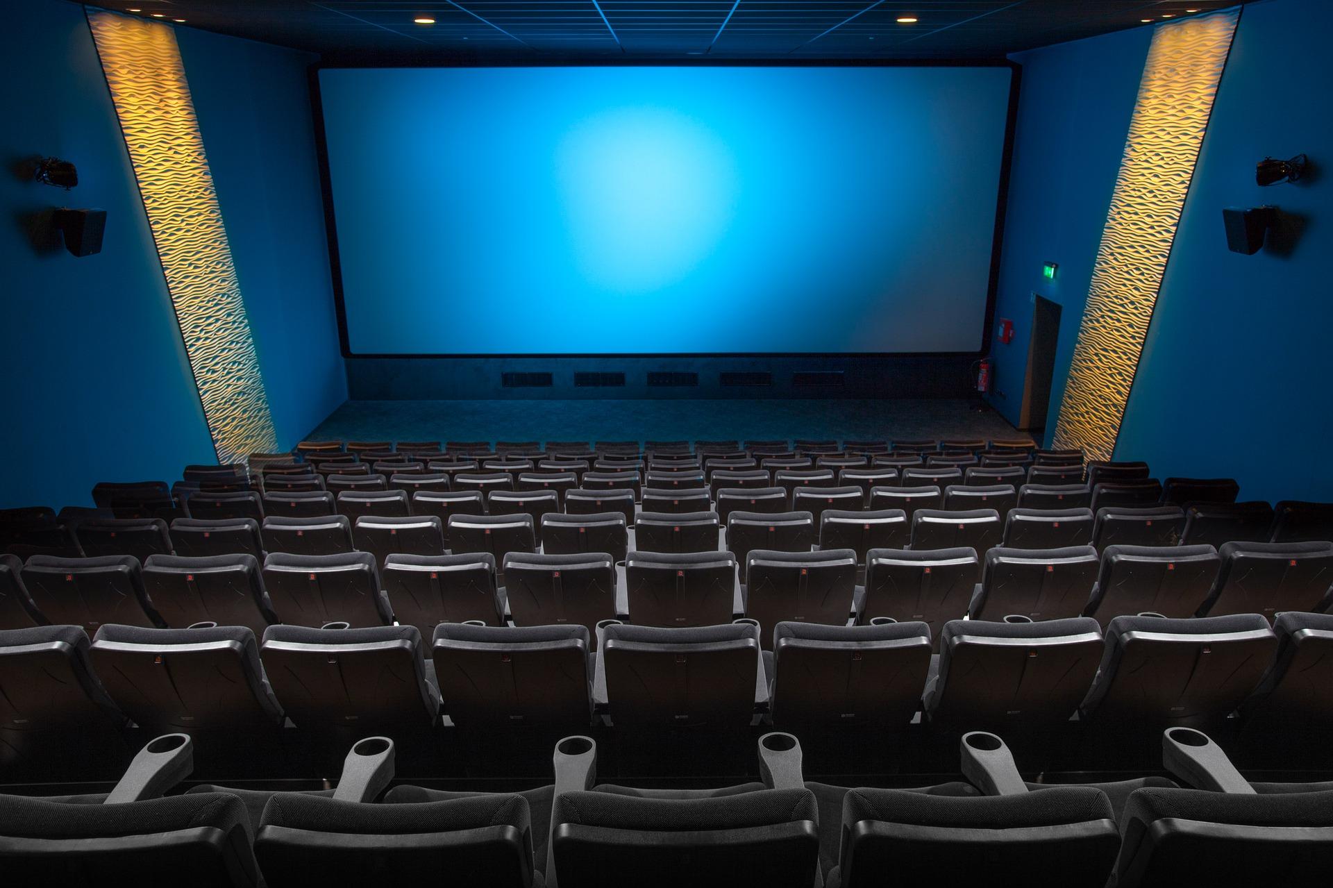 Empty cinema hall