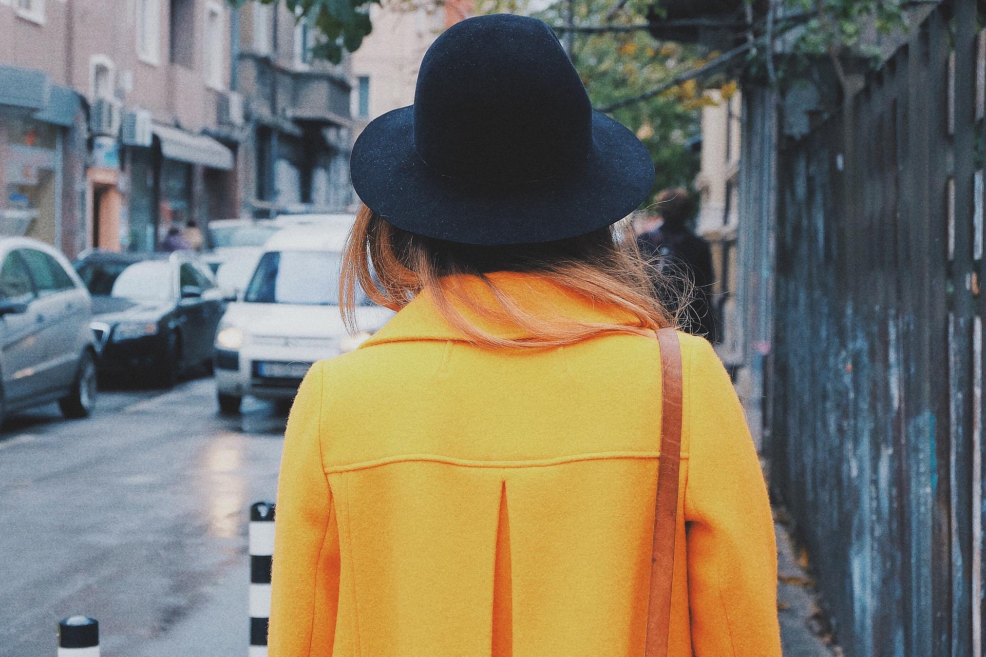 woman walking