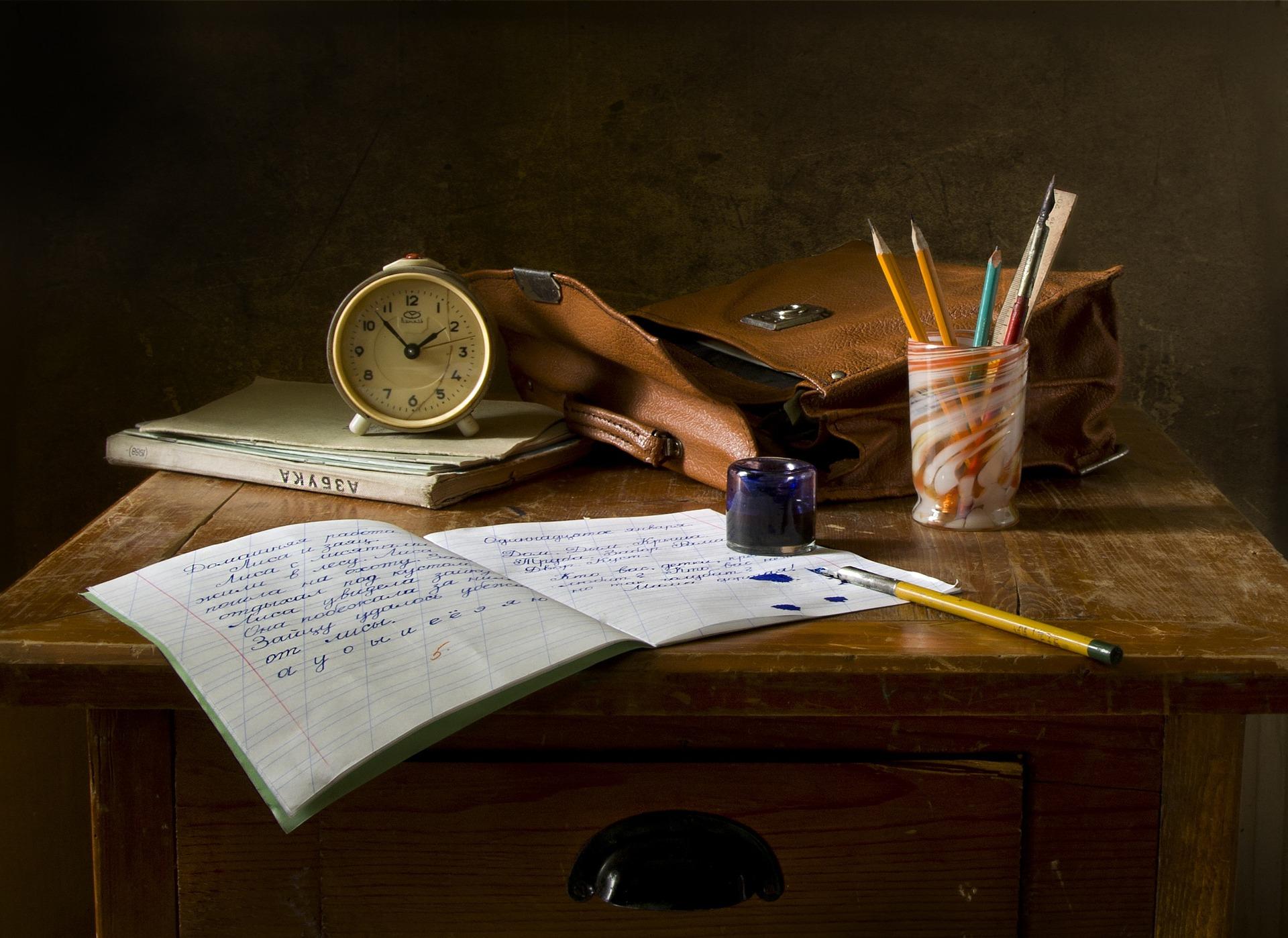 A study desk