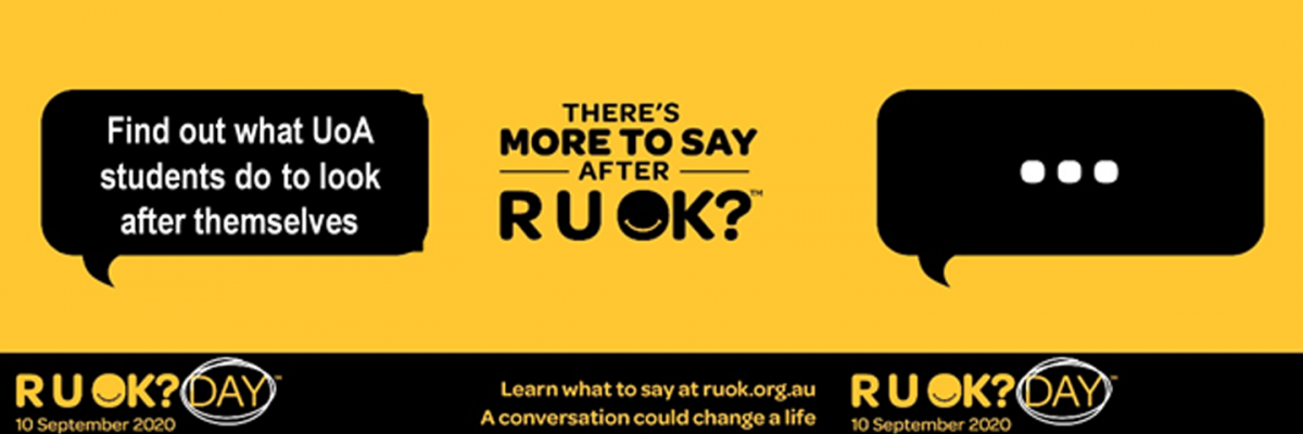 graphic promoting R U OK day