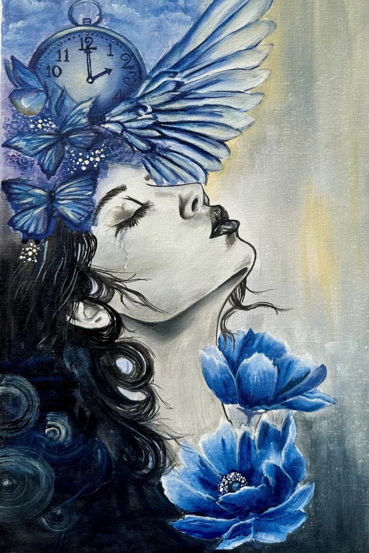 Name of artwork: Feeling Blues