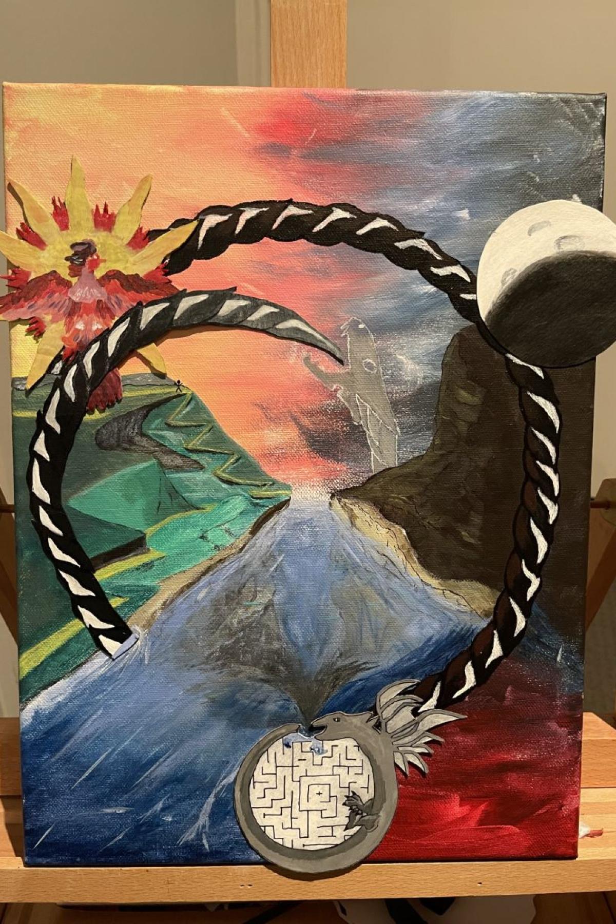 Name of artwork: Quest for Wholeness