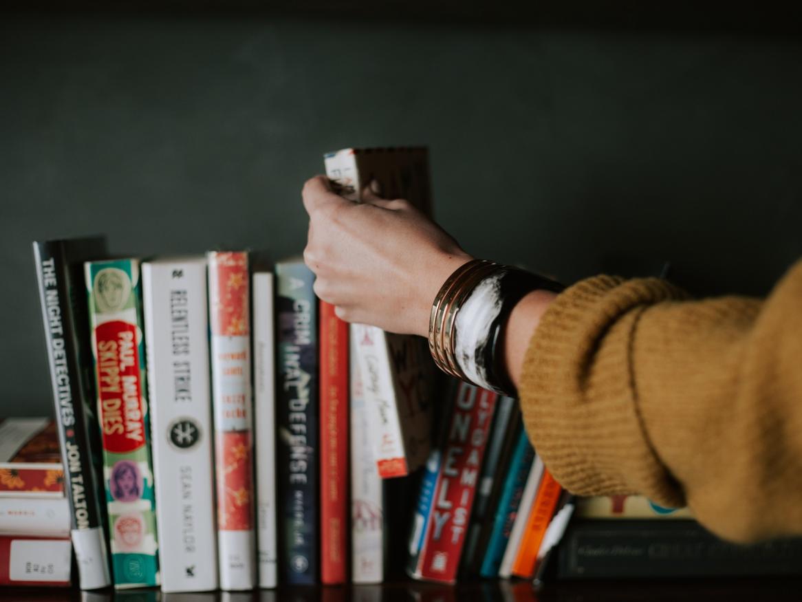 book shelf