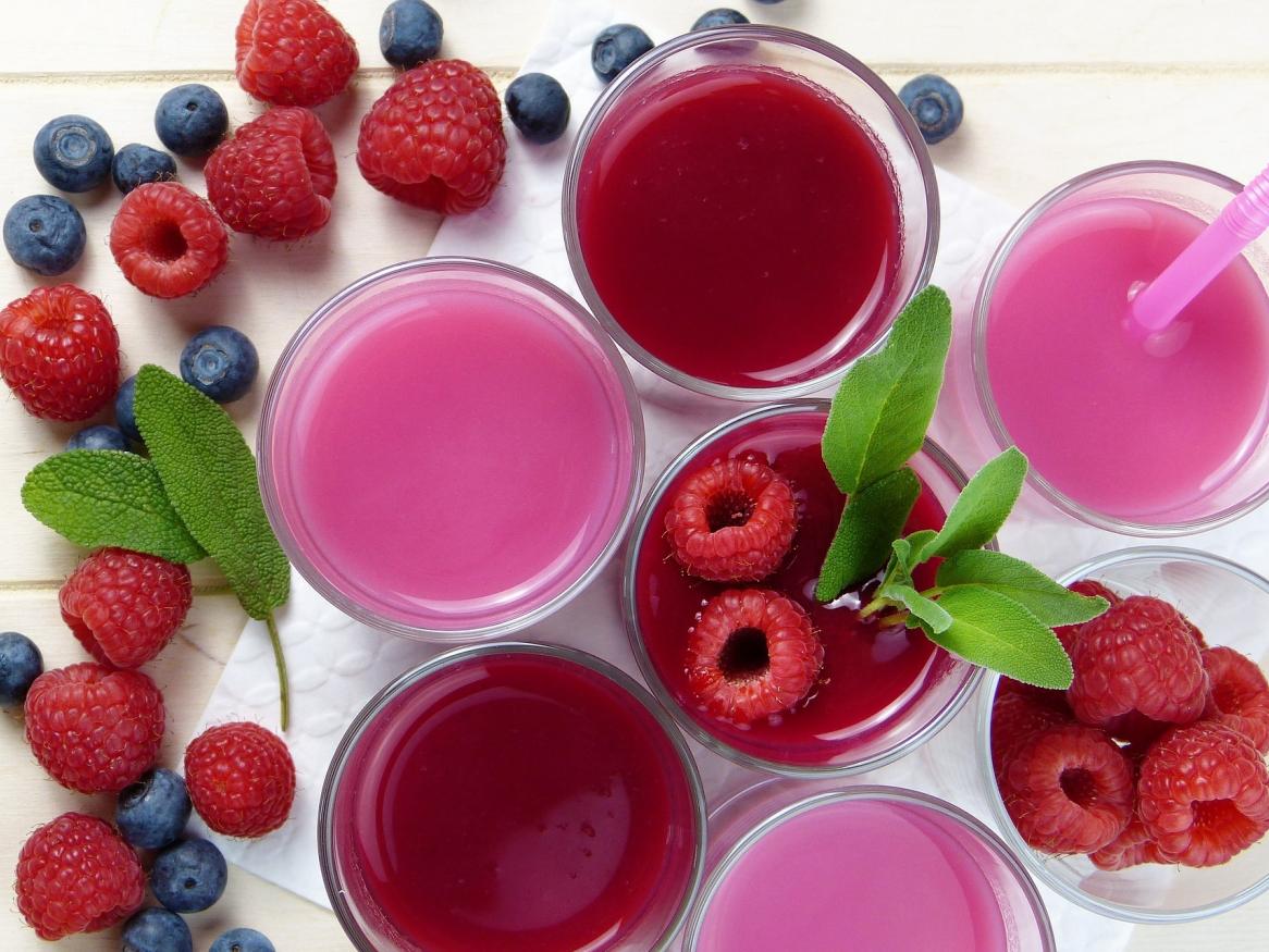 Raspberry smoothie