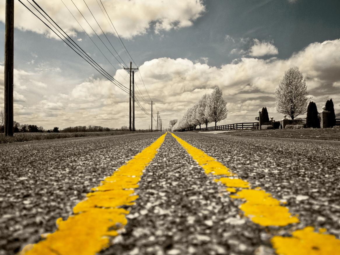 View of road tarmac