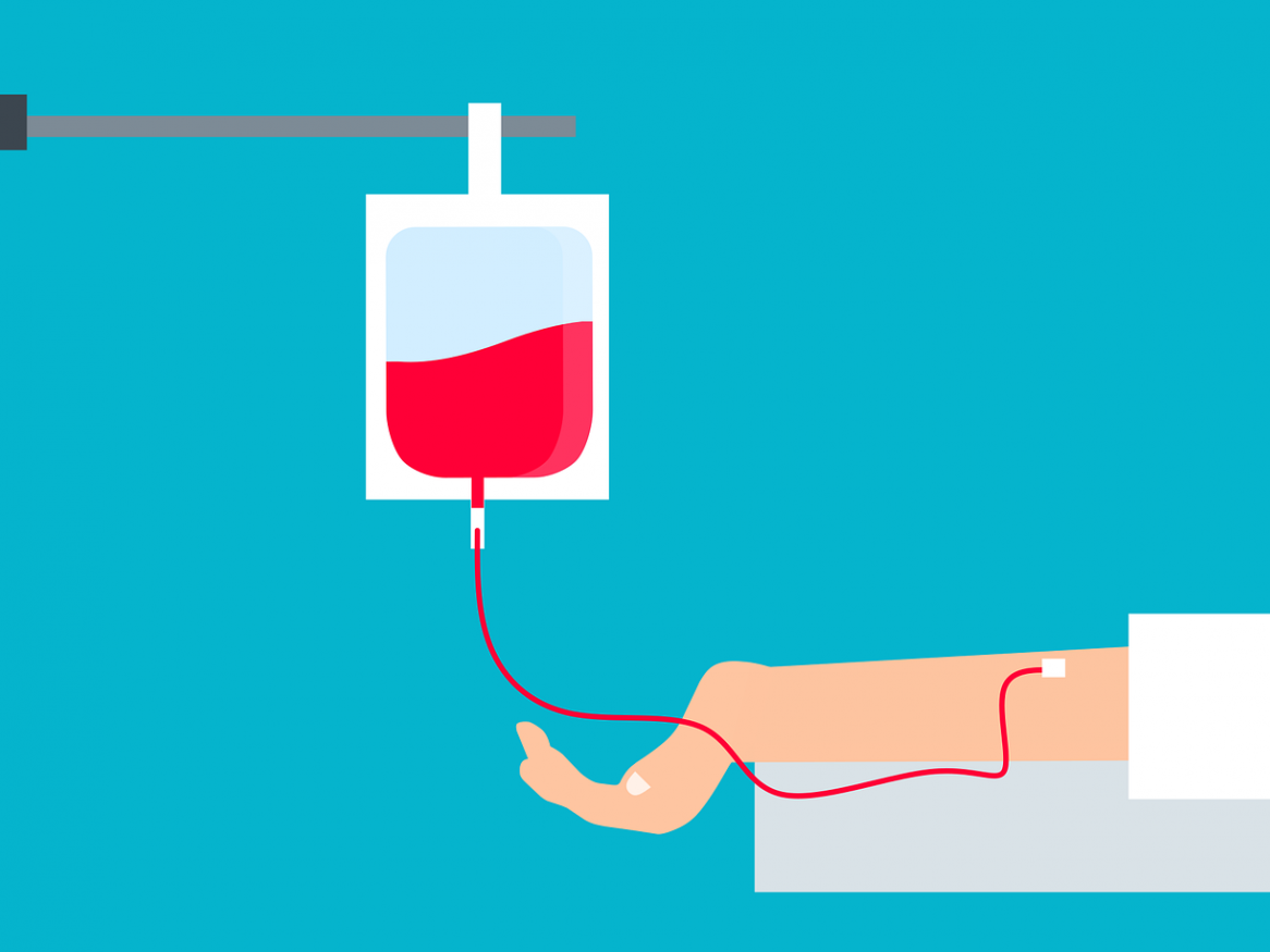 donating blood graphic