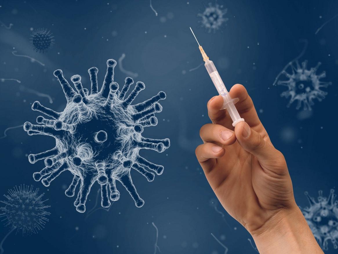 A syringe