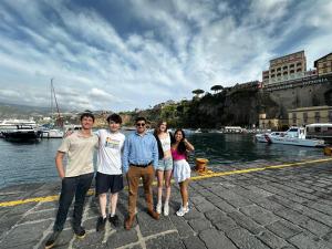 Alexander in Marina Piccola in Sorrento, Italy (2023)
