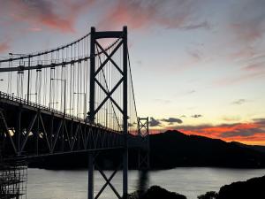 Shimanami Kaido in Ehime, Shikoku, taken by Xizi Wang (2024)