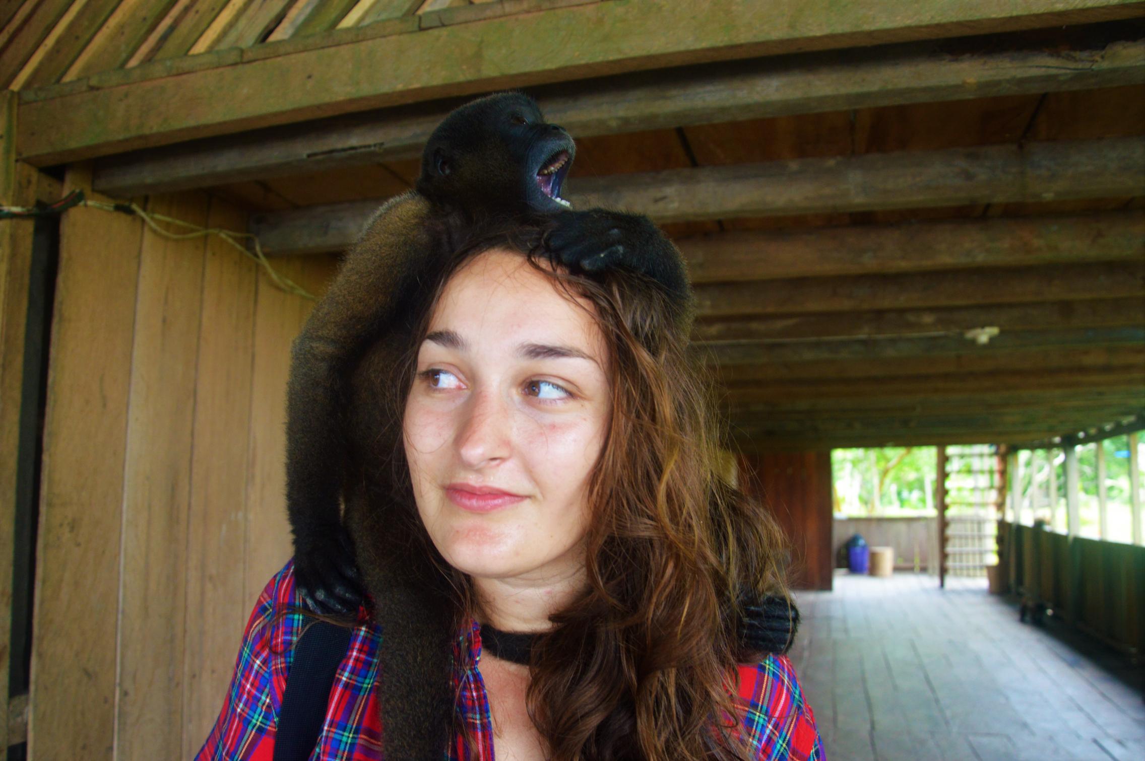 Hannah Sandrini monkey