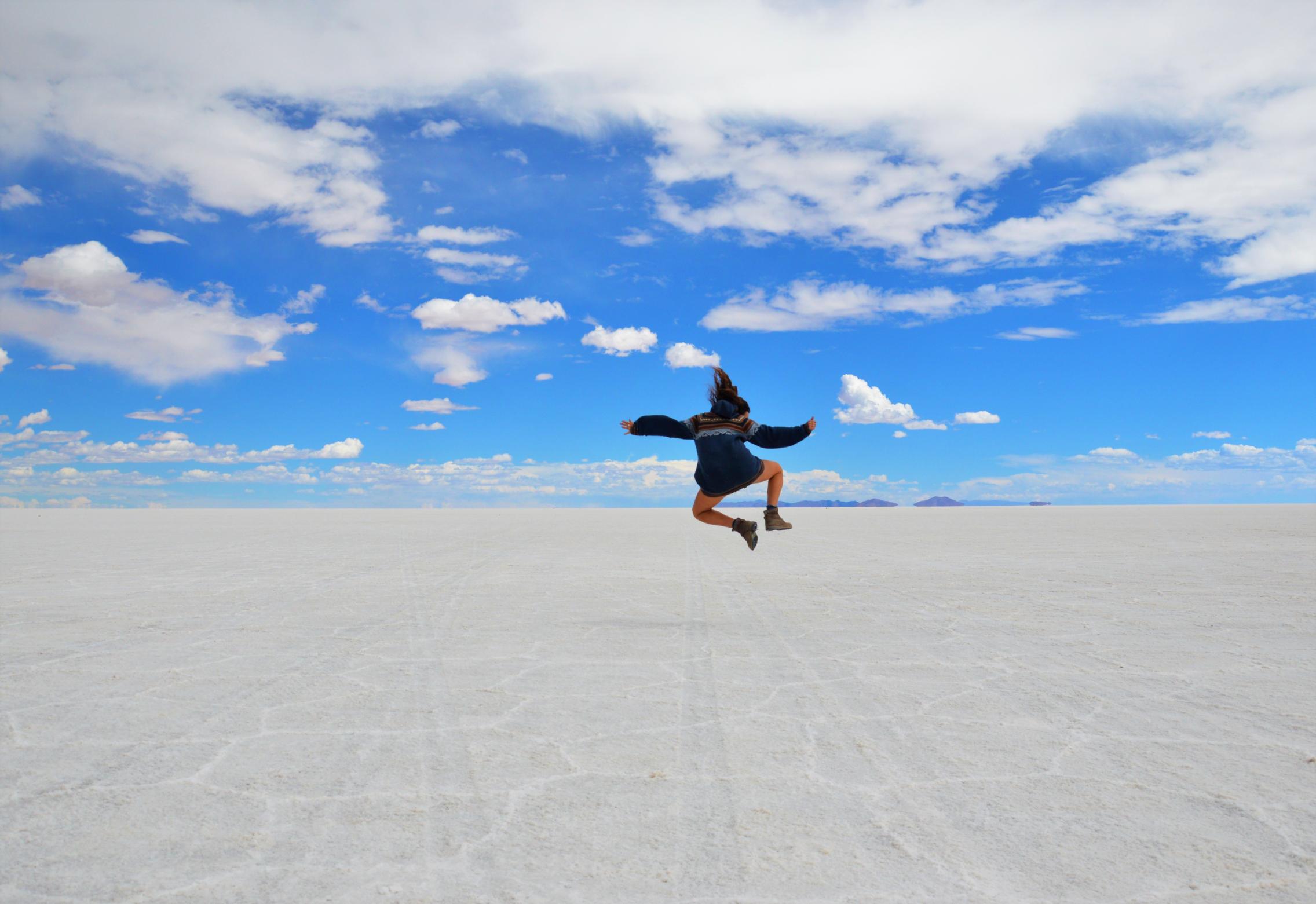 Hannah Sandrini salt flat