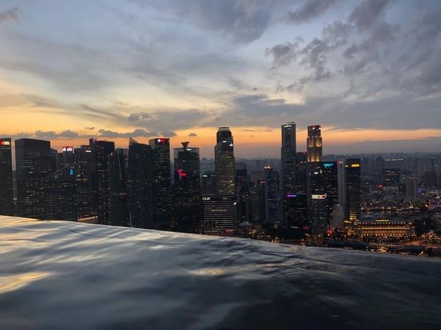 Bridget Smart Singapore city skyline