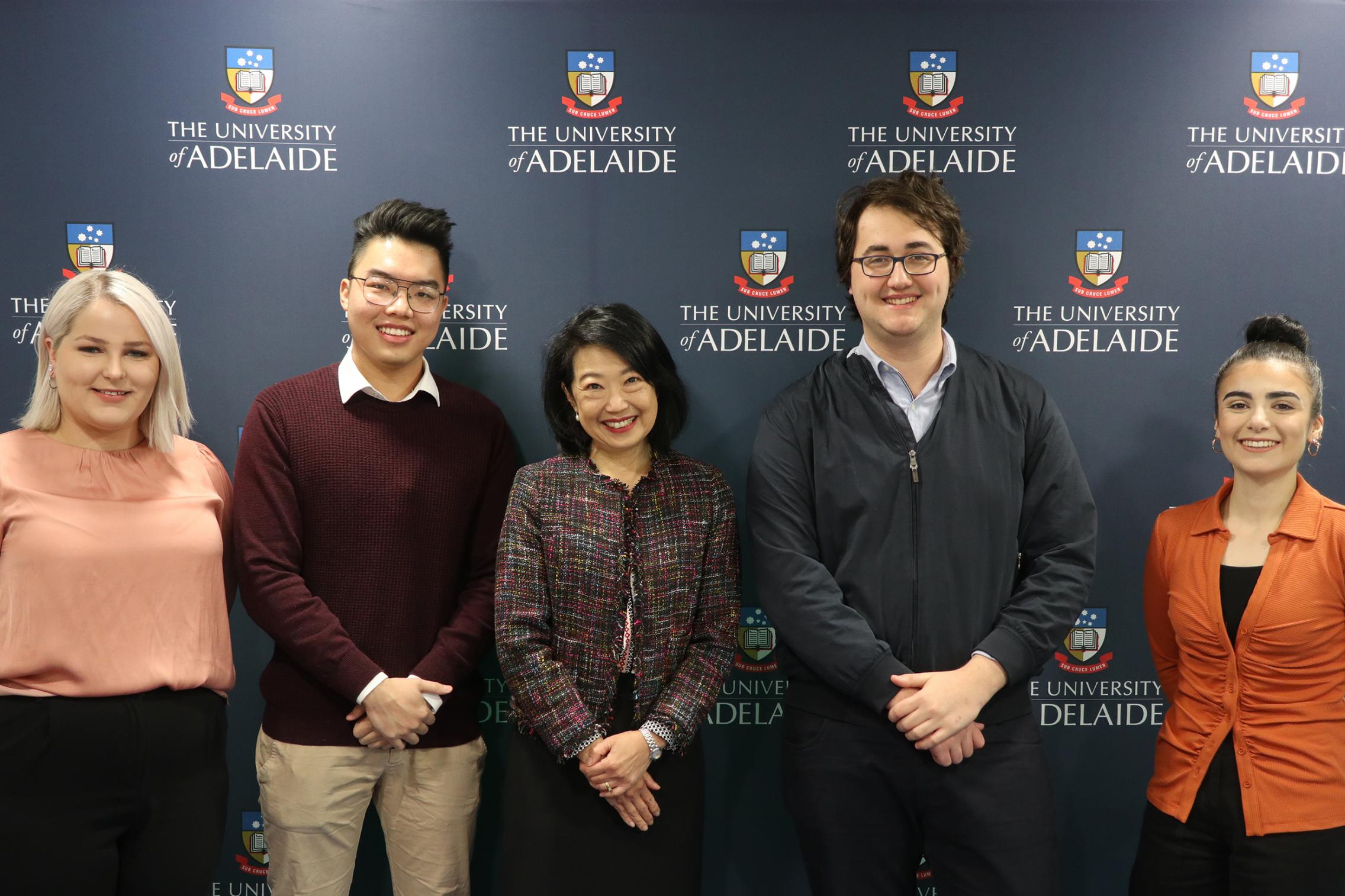 Westpac scholars with JL