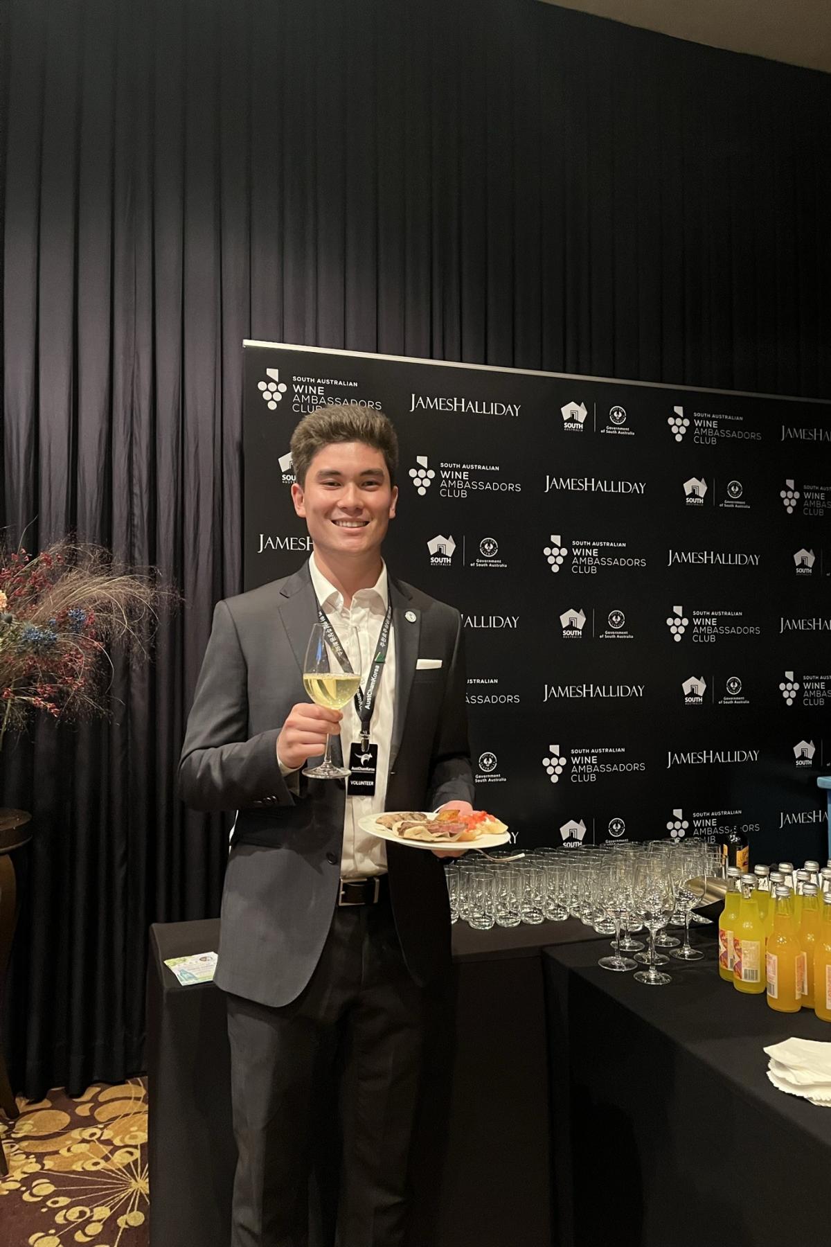 Rhys at an international conference