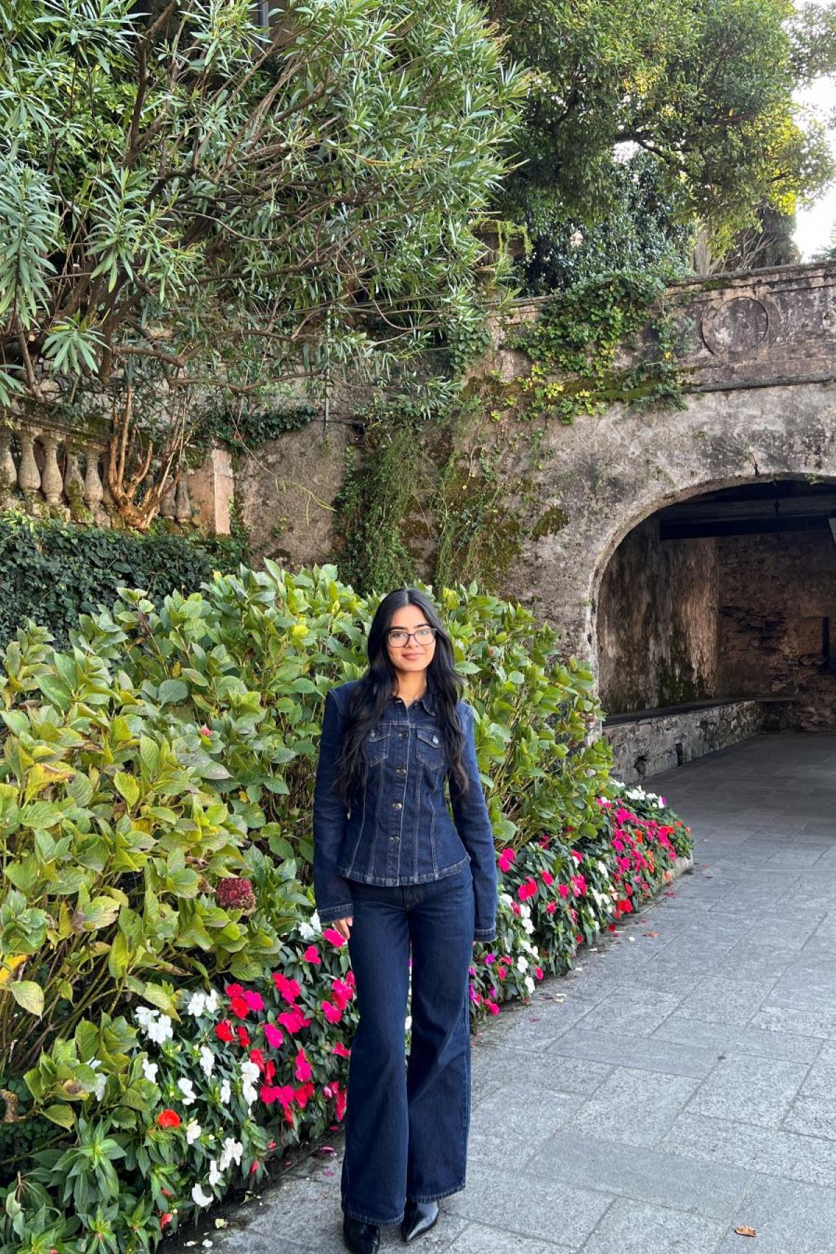 Ujwala on a day trip to Lake Como (2024)