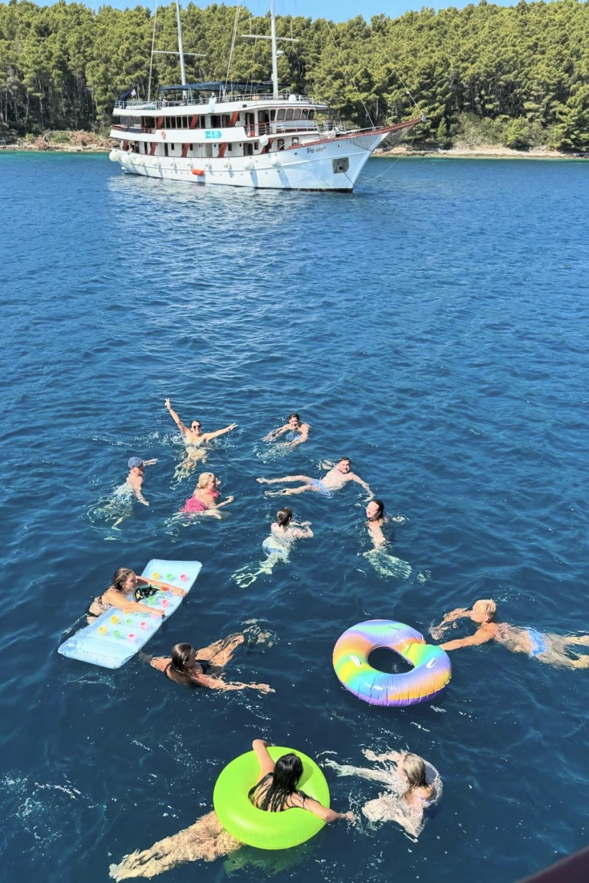 Ujwala sailing in Croatia (2024)