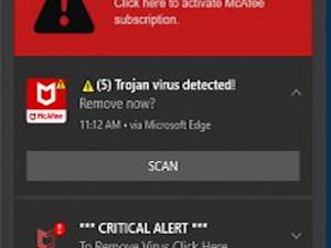 Malware - Contact McAfee