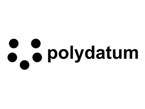 polydatum logo with five dots in a semi circle 