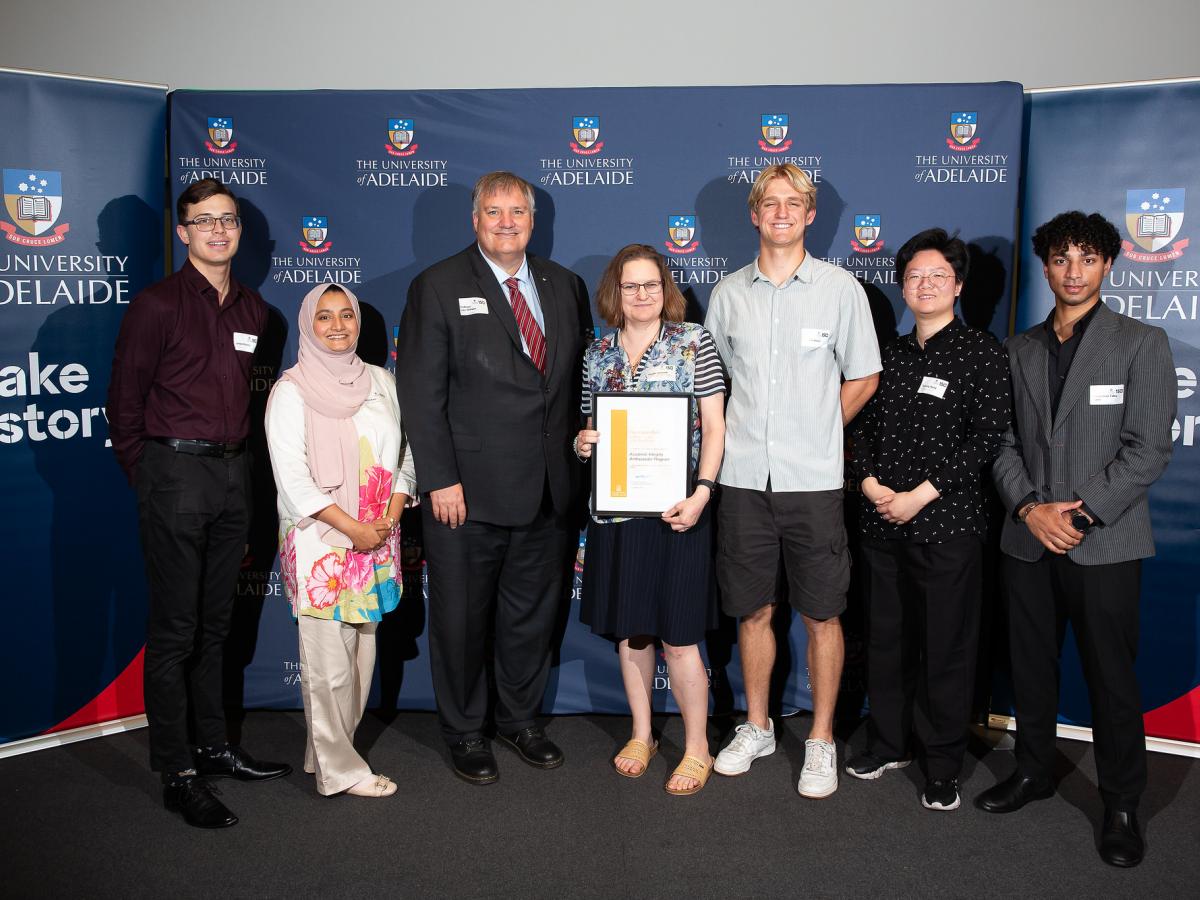 The Academic Integrity student group
