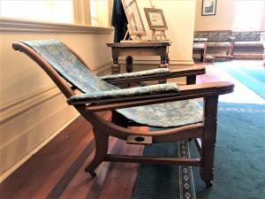 Original Squatters Chair in the Billiard Room