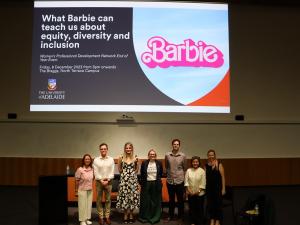 2023 WPDN EOY Event: What Barbie can teach us about diversity, equity and inclusion. Credit: Eleanor Danenberg 